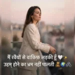 female attitude shayari