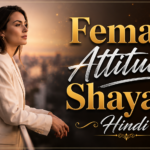 female attitude shayari